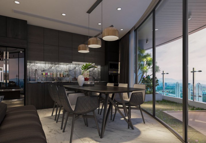 Căn hộ bàn giao cao cấp