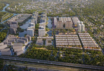 Hé lộ phân khu sôi động nhất của Khu đô thị The Global City