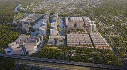 Hé lộ phân khu sôi động nhất của Khu đô thị The Global City