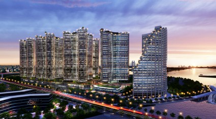 Tầm nhìn không giới hạn với Babylon Tower Sunshine Diamond River?