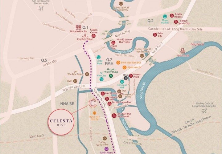 Vị trí đắc địa hàng đầu khu Nam