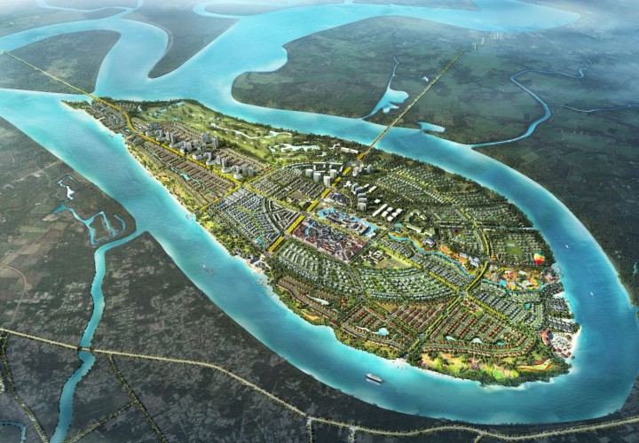 Vị trí độc tôn 4 mặt giáp sông