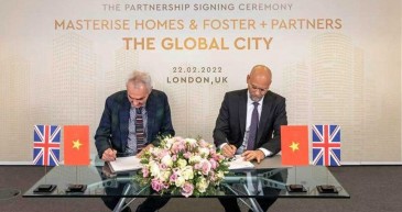 Cái bắt tay giữa Masterise Homes và gã khổng lồ ngành thiết kế kiến trúc