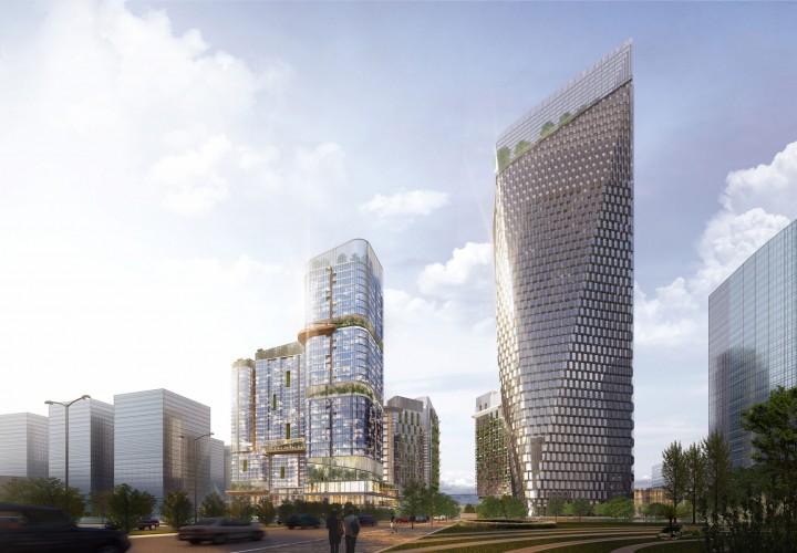 Quy mô trung tâm thương mai hạng A lớn