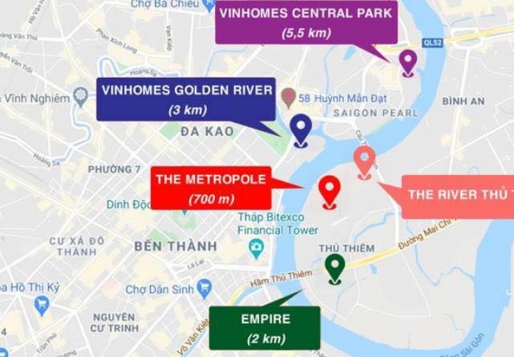 Vị trí đắc địa