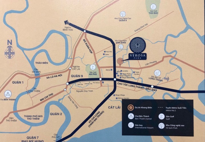 Vị trí đắc địa